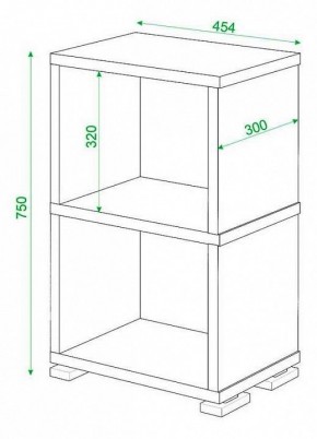 Стеллаж Домино СБ-15/2 в Казани - kazan.mebel24.online | фото 2