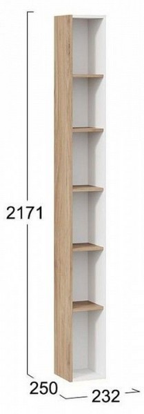 Стеллаж-колонка Порто ТД-393.07.25 в Казани - kazan.mebel24.online | фото 5