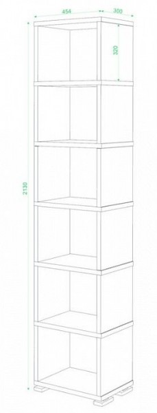 Стеллаж-колонка СБ-15/6 в Казани - kazan.mebel24.online | фото 2
