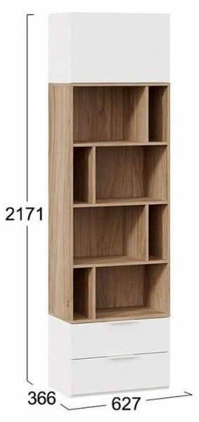Стеллаж комбинированный Порто Исп. 2 ТД-393.07.20 в Казани - kazan.mebel24.online | фото 5