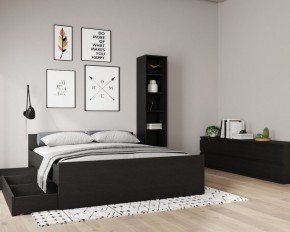 Стеллаж СИРИУС узкий, с пятью полками, цвет Дуб Венге в Казани - kazan.mebel24.online | фото 3