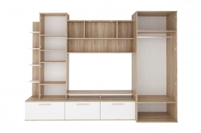 Стенка Денвер (СТЛ.151.01) Дуб сонома/Белый в Казани - kazan.mebel24.online | фото 2