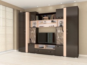 Стенка Оскар-18-1 венге-дуб молочный в Казани - kazan.mebel24.online | фото