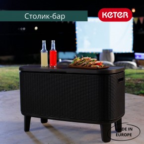 Стол Беви Бар (Bevy Bar Large Cool Bar), коричневый в Казани - kazan.mebel24.online | фото 4
