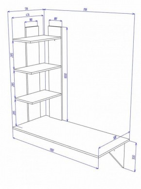 Стол компьютерный Домино Cross СтТ5 в Казани - kazan.mebel24.online | фото 2