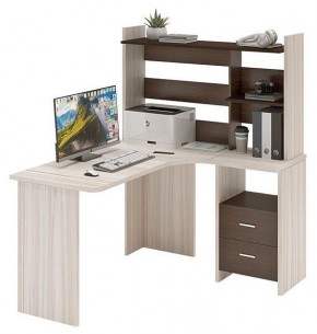 Стол компьютерный Домино Lite СКЛ-Угл130+НКЛ-120 в Казани - kazan.mebel24.online | фото 2