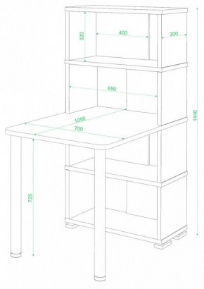 Стол компьютерный Домино СБ-10М/4 в Казани - kazan.mebel24.online | фото 2