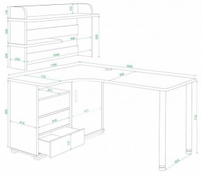 Стол компьютерный Домино СР-145М в Казани - kazan.mebel24.online | фото 3