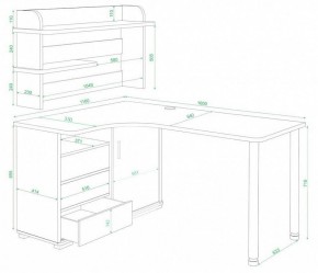 Стол компьютерный Домино СР-145М в Казани - kazan.mebel24.online | фото 3