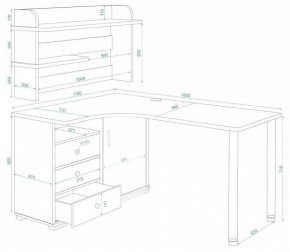 Стол компьютерный Домино СР-165М в Казани - kazan.mebel24.online | фото 5