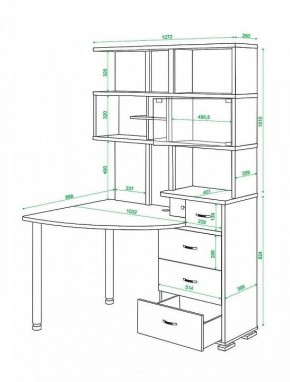 Стол компьютерный Домино СР-320 в Казани - kazan.mebel24.online | фото 5