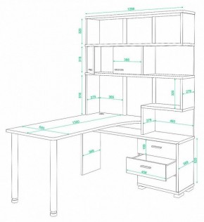 Стол компьютерный Домино СР-420/130 в Казани - kazan.mebel24.online | фото 2