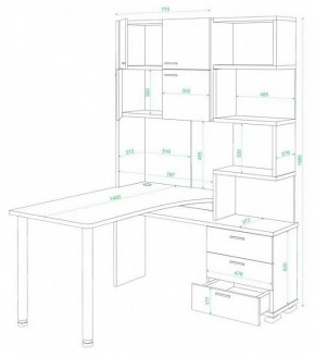 Стол компьютерный Домино СР-500М/140 в Казани - kazan.mebel24.online | фото 2