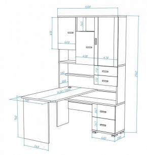 Стол компьютерный Домино СР-620/140 в Казани - kazan.mebel24.online | фото 3