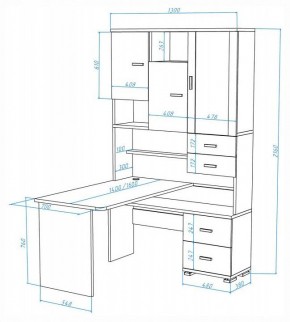 Стол компьютерный Домино СР-620-160 в Казани - kazan.mebel24.online | фото 2