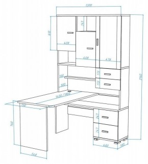 Стол компьютерный Домино СР-620/180 в Казани - kazan.mebel24.online | фото 2