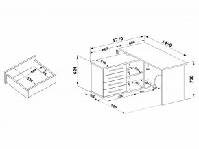Стол компьютерный КСТ-109Л в Казани - kazan.mebel24.online | фото 4