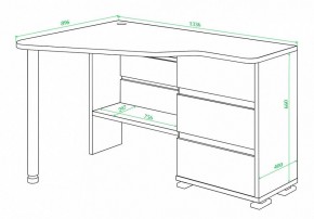 Стол письменный Домино СР-322С в Казани - kazan.mebel24.online | фото 2