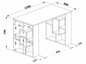 Стол письменный СПм-15 в Казани - kazan.mebel24.online | фото 3