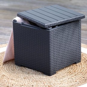 Стол с функцией хранения Виго (Vigo storage box) графит в Казани - kazan.mebel24.online | фото 1
