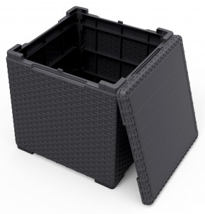 Стол с функцией хранения Виго (Vigo storage box) графит в Казани - kazan.mebel24.online | фото 3