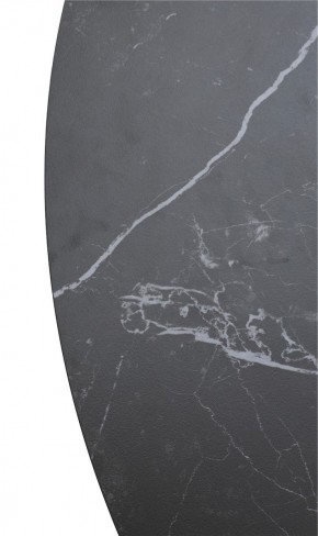 Стол TERNI 120 MATT BLACK MARBLE SOLID CERAMIC Черный мрамор матовый, керамика /Черн.каркас, ®DISAUR в Казани - kazan.mebel24.online | фото 9