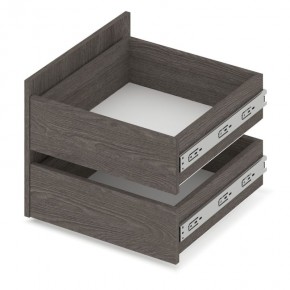 СТОУН С41 Шкаф 4-х створчатый с ящиками (анкор темный/анкор светлый) в Казани - kazan.mebel24.online | фото 5