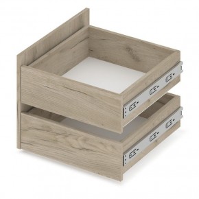 СТОУН С41 Шкаф 4-х створчатый с ящиками (камень темный/дуб ирландский) в Казани - kazan.mebel24.online | фото 5