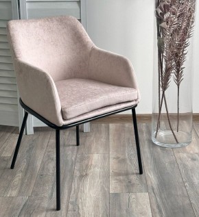 Стул АЛИСТЕР, цвет RAIN 2 какао велюр / черный каркас М-City в Казани - kazan.mebel24.online | фото 3