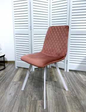 Стул DAIQUIRI BLUVEL-52 PINK / белый каркас, велюр М-City в Казани - kazan.mebel24.online | фото 7