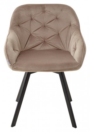 Стул GALE 360 град. поворот. BLUVEL-40 BEIGE, велюр/ черный каркас, М-City в Казани - kazan.mebel24.online | фото 6