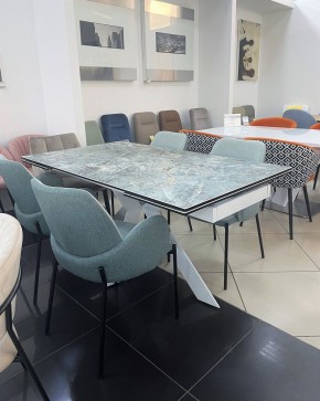 Стул NIKKI VF113 светлая мята / VF115 серо-зеленый М-City в Казани - kazan.mebel24.online | фото 2
