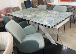 Стул NIKKI VF113 светлая мята / VF115 серо-зеленый М-City в Казани - kazan.mebel24.online | фото 3