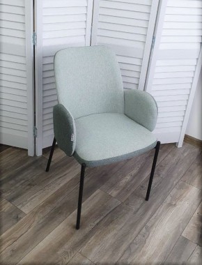 Стул NIKKI VF113 светлая мята / VF115 серо-зеленый М-City в Казани - kazan.mebel24.online | фото 4