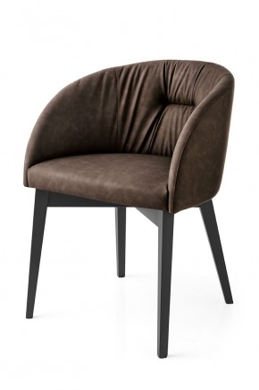Стул ROSIE SOFT CB/1910, BCH P132 GRAPHITE/ VENICE S0G SOIL BROWN в Казани - kazan.mebel24.online | фото