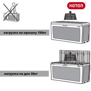 Сундук Samoa Rattan Box 270 L в Казани - kazan.mebel24.online | фото 5