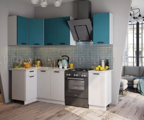 ТЕХНО Кухонный гарнитур угловой 1,8х1,1 м Компоновка №6 в Казани - kazan.mebel24.online | фото 3