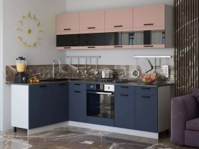 ТЕХНО Кухонный гарнитур угловой 2,4х1,6 м Компоновка №4 в Казани - kazan.mebel24.online | фото