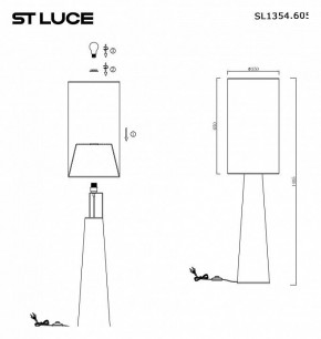 Торшер ST-Luce Jackie SL1354.605.01 в Казани - kazan.mebel24.online | фото 5