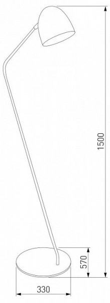 Торшер TK Lighting Soho 5037 Soho Black в Казани - kazan.mebel24.online | фото 2