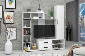 Центральная секция Торонто (Белый текстурный) в Казани - kazan.mebel24.online | фото