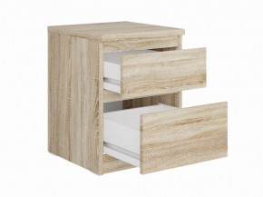 Тумба КАСТОР малая с двумя ящиками, цвет Дуб Сонома в Казани - kazan.mebel24.online | фото 2