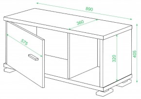 Тумба комбинированная СБ-30/1 в Казани - kazan.mebel24.online | фото 2