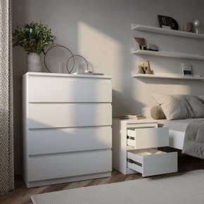 Тумба МАЛЬТА с двумя выдвижными ящиками, цвет белый в Казани - kazan.mebel24.online | фото 4