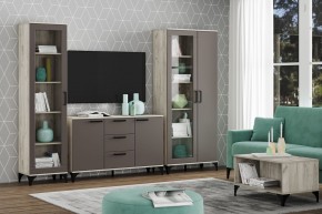 Тумба НМ 013.79 "Марсель" (Софт Графит/Дуб Крафт Серый) в Казани - kazan.mebel24.online | фото 3