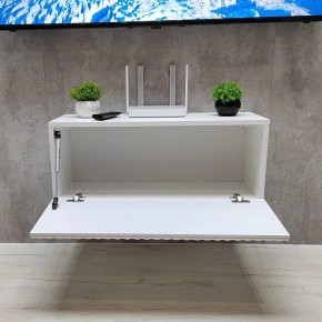 Тумба подвесная под ТВ LINES MTV1-MA 750 Белый матовый (Белый-M 10.1.2) в Казани - kazan.mebel24.online | фото 3