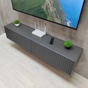 Тумба подвесная под ТВ LINES MTV1-MA 750 Темно-серый (Графит-M 10.1.25) в Казани - kazan.mebel24.online | фото 11