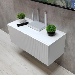 Тумба подвесная под ТВ LINES MTV3-MA 900 Белый матовый (Белый-M 10.1.2) в Казани - kazan.mebel24.online | фото 8