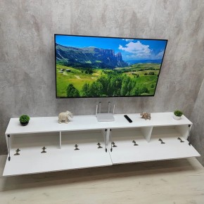 Тумба подвесная под ТВ LINES MTV4-MA 1150 Белый глянец (Белый-M 10.1.1) в Казани - kazan.mebel24.online | фото 12