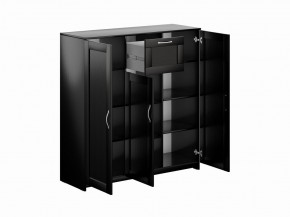 Тумба СИРИУС трехдверная с одним ящиком, цвет Дуб Венге в Казани - kazan.mebel24.online | фото 3